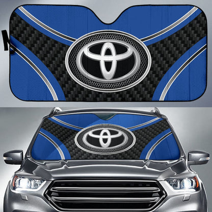 Blue Toyota Amazing Style Car Car Auto Sun Shades Custom