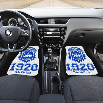 Zeta Phi Beta Custom Car Interior Decor Car Floor Mats