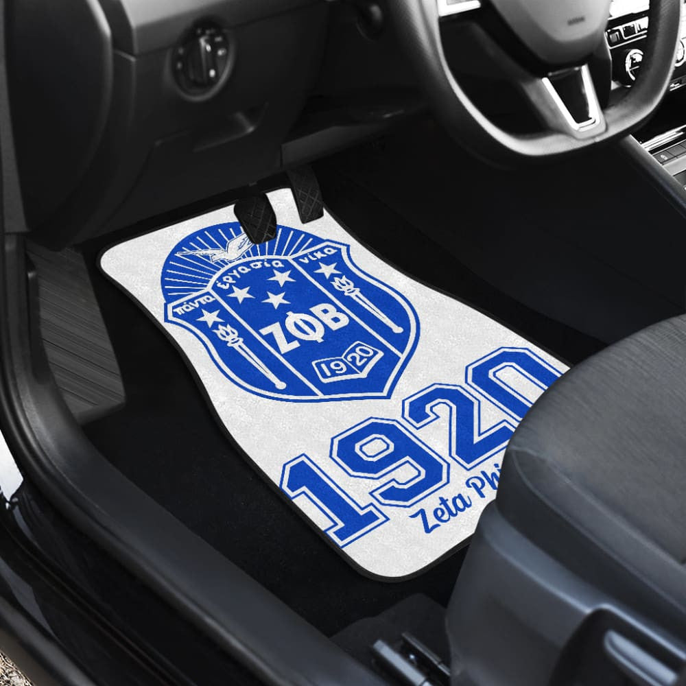 Zeta Phi Beta Custom Car Interior Decor Car Floor Mats