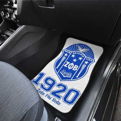Zeta Phi Beta Custom Car Interior Decor Car Floor Mats