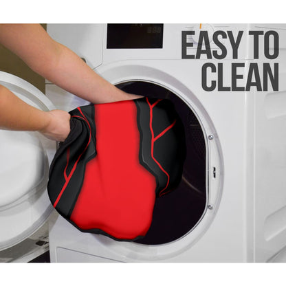 Red Mitsubishi Inspired Car Seat Covers Custom