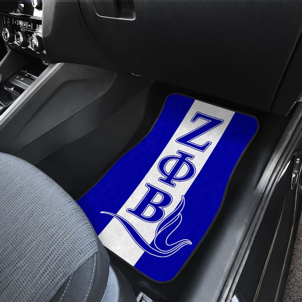 African Car Floor Mats Zeta Phi Beta Dove Symbol