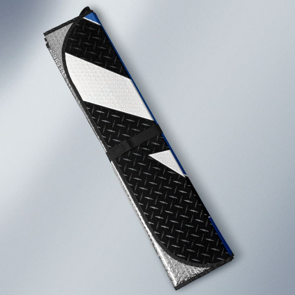 Blue And Black Toyota Amazing Style Car Auto Sun Shades Custom