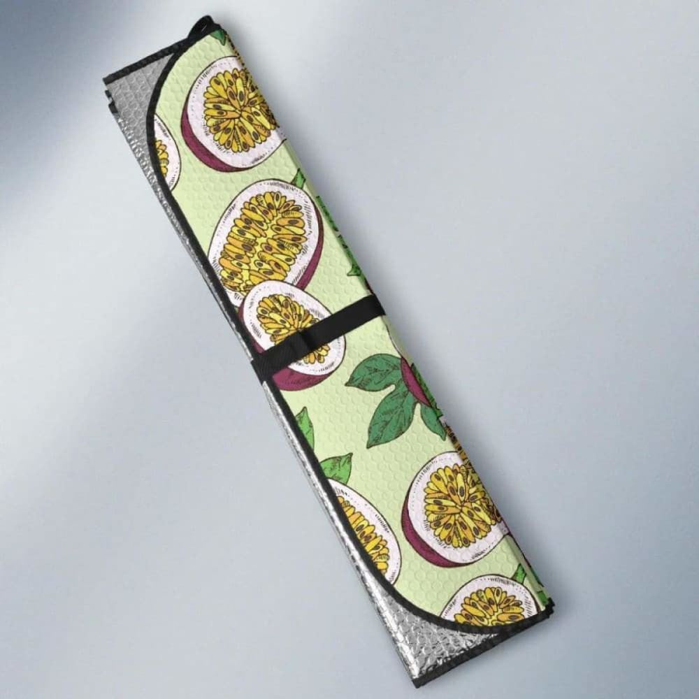 Passion Fruit Pattern Car Auto Sun Shades