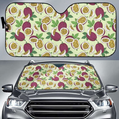 Passion Fruit Pattern Car Auto Sun Shades