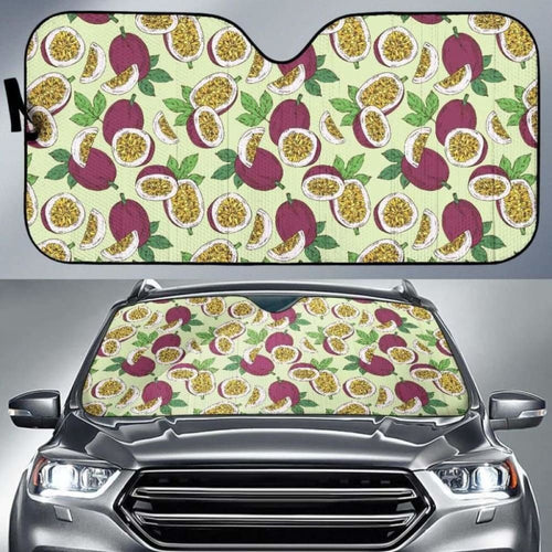 Passion Fruit Pattern Car Auto Sun Shades