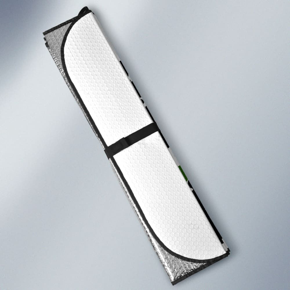 Military Thin Green Line American Flag Car Auto Sun Shades