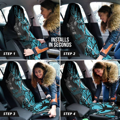 Deer Hunting Muddy Girl Serenity Car Seat Covers Custom