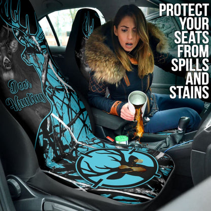 Deer Hunting Muddy Girl Serenity Car Seat Covers Custom