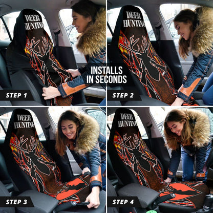 Deer Hunting Muddy Girl Wildfire Car Seat Covers Custom