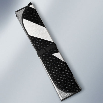 White And Black Toyota Amazing Style Car Auto Sun Shades Custom