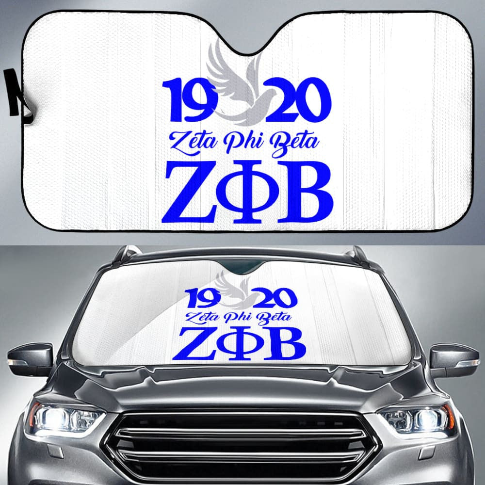 Zeta Phi Beta Custom Car Decoration Car Auto Sun Shades