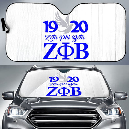 Zeta Phi Beta Custom Car Decoration Car Auto Sun Shades