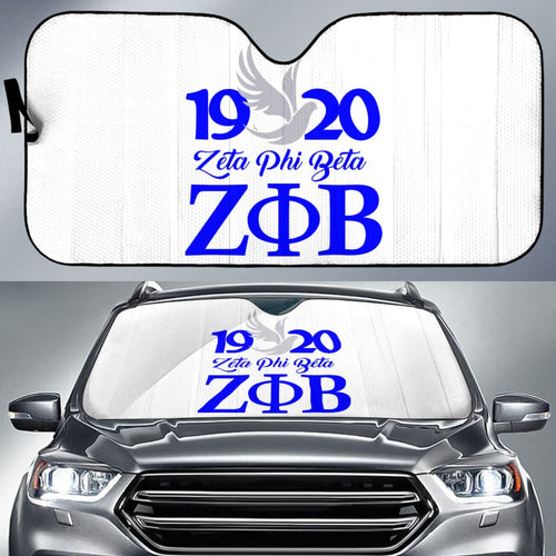 Zeta Phi Beta Custom Car Decoration Car Auto Sun Shades
