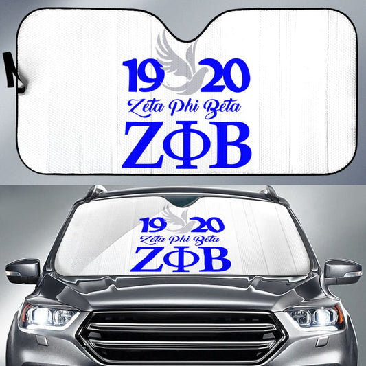 Zeta Phi Beta Custom Car Decoration Car Auto Sun Shades