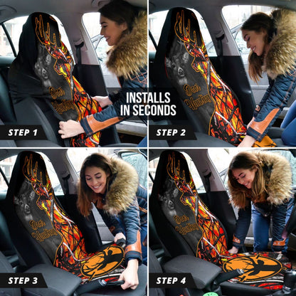 Deer Hunting Muddy Girl Wildfire Car Seat Covers Custom
