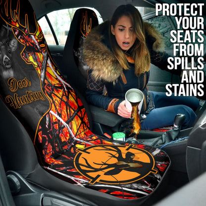 Deer Hunting Muddy Girl Wildfire Car Seat Covers Custom