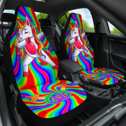 Amazing Unicorn LGBT Car Seat Covers