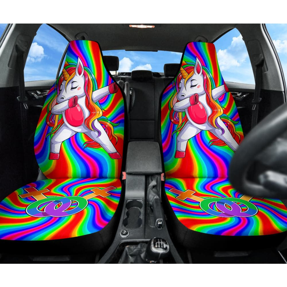 Amazing Unicorn LGBT Car Seat Covers