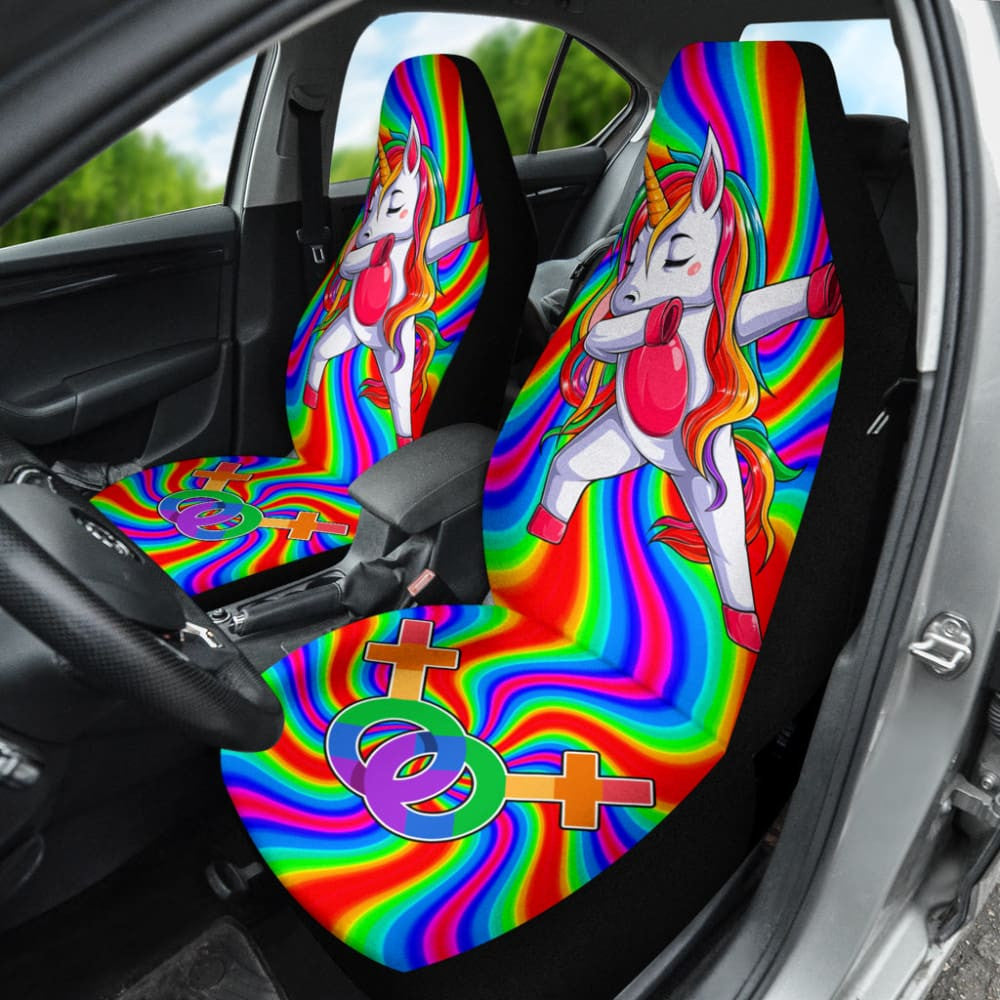 Amazing Unicorn LGBT Car Seat Covers