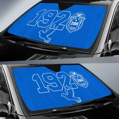 New Zeta Phi Beta Sorority Car Auto Sun Shades