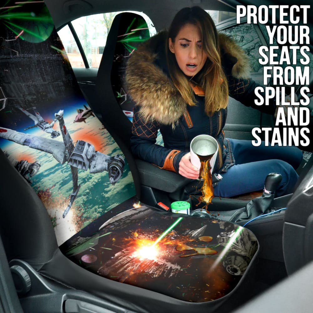 Star Wars Space Battle Car Seat Covers
