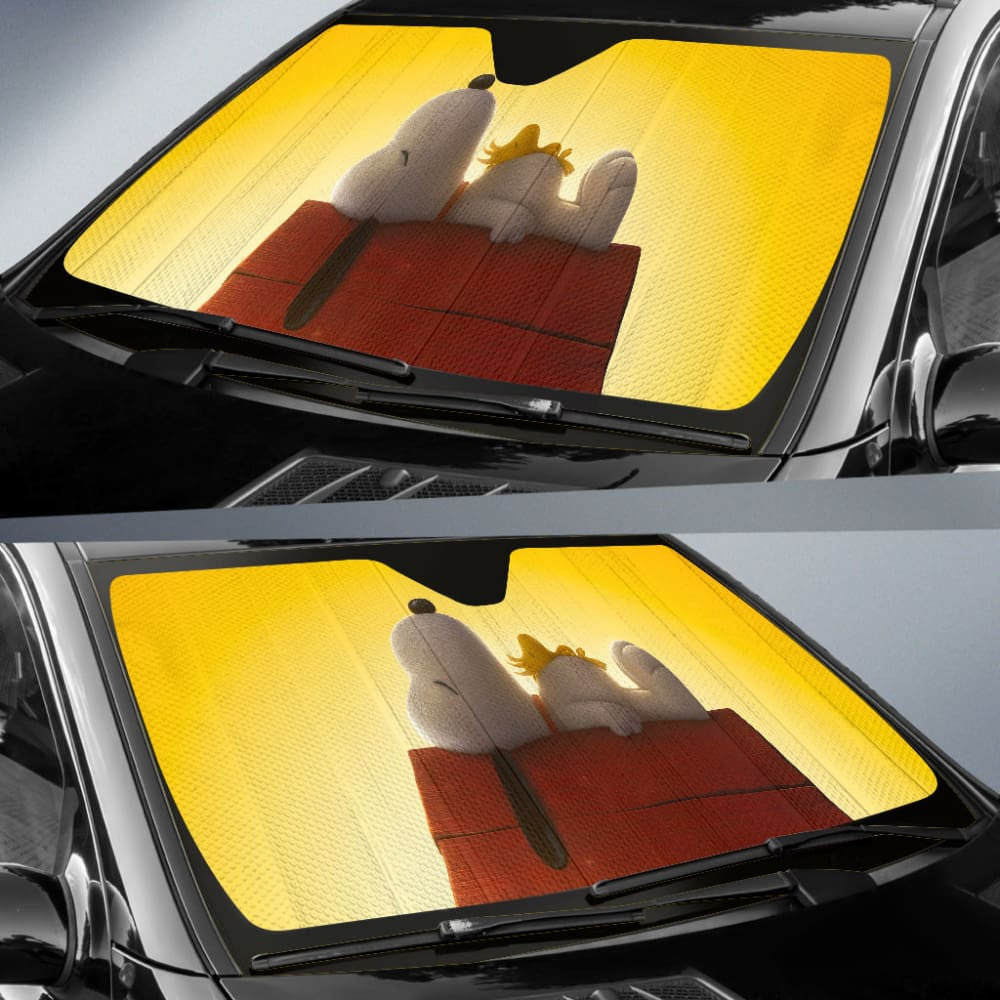 Snoopy And Friends Peanuts Car Auto Sun Shades