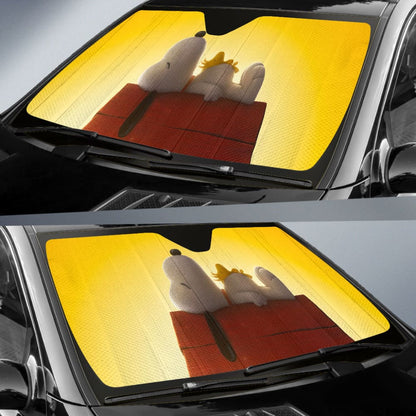 Snoopy And Friends Peanuts Car Auto Sun Shades