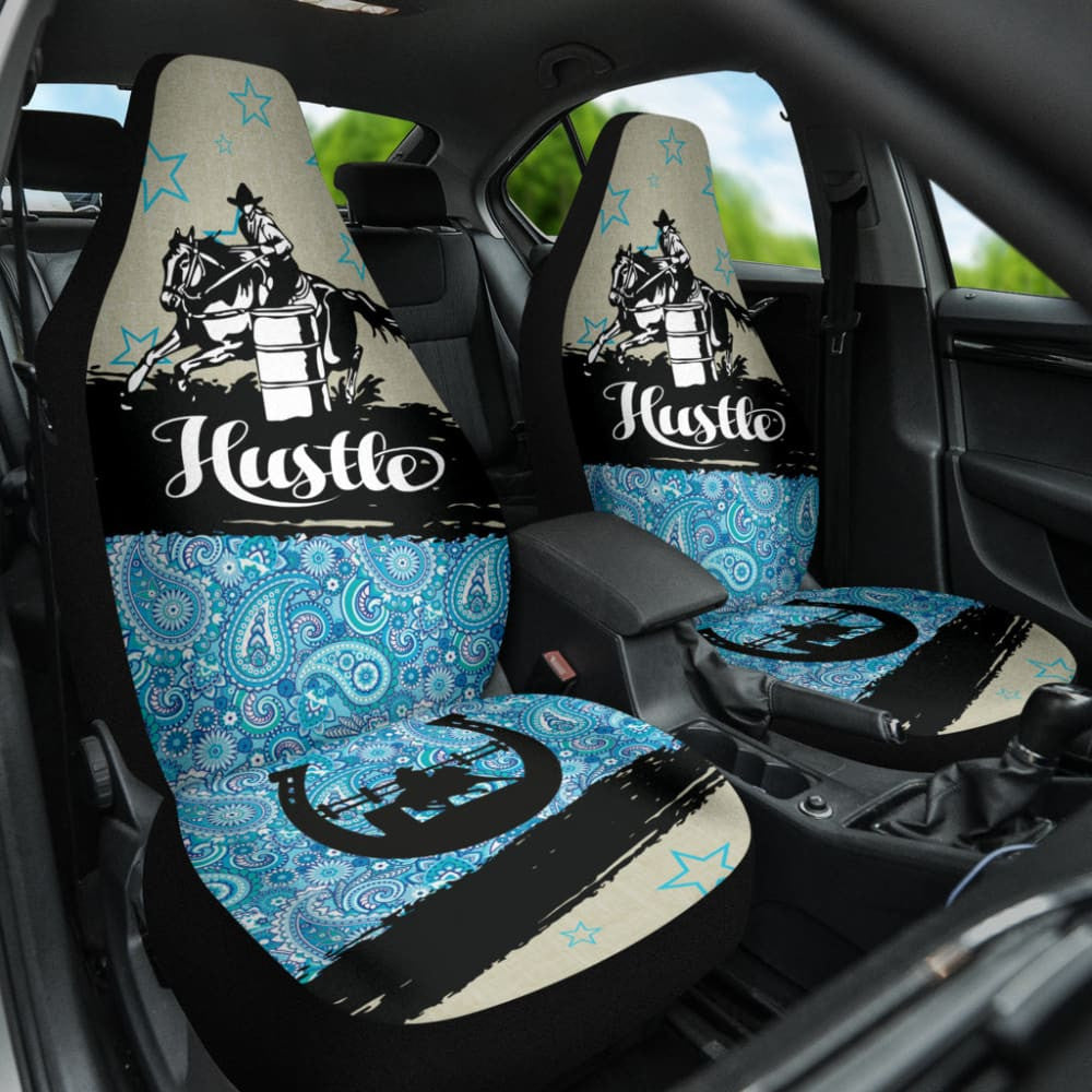 Amazing Barrel Racer Horse Lovers Car Seat Covers Custom