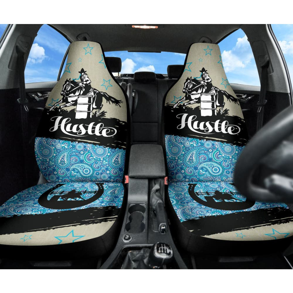 Amazing Barrel Racer Horse Lovers Car Seat Covers Custom