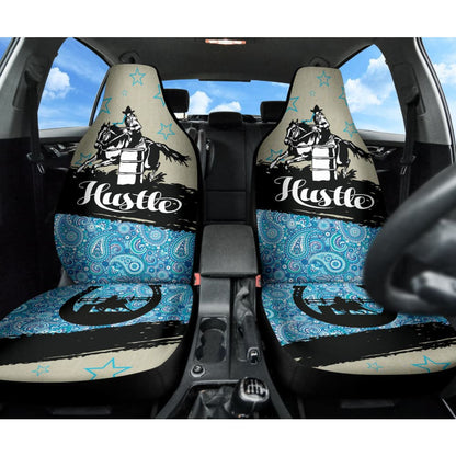 Amazing Barrel Racer Horse Lovers Car Seat Covers Custom