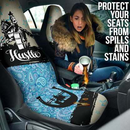 Amazing Barrel Racer Horse Lovers Car Seat Covers Custom