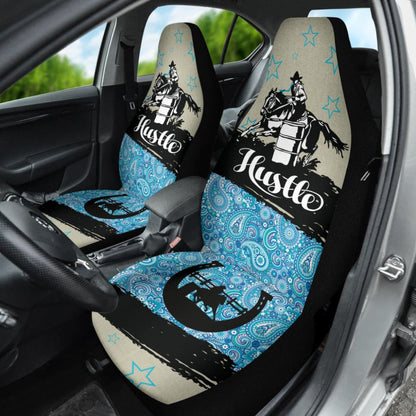 Amazing Barrel Racer Horse Lovers Car Seat Covers Custom