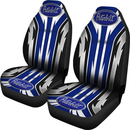 Dark Blue Peterbilt Car Seat Covers