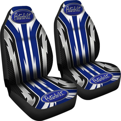 Dark Blue Peterbilt Car Seat Covers