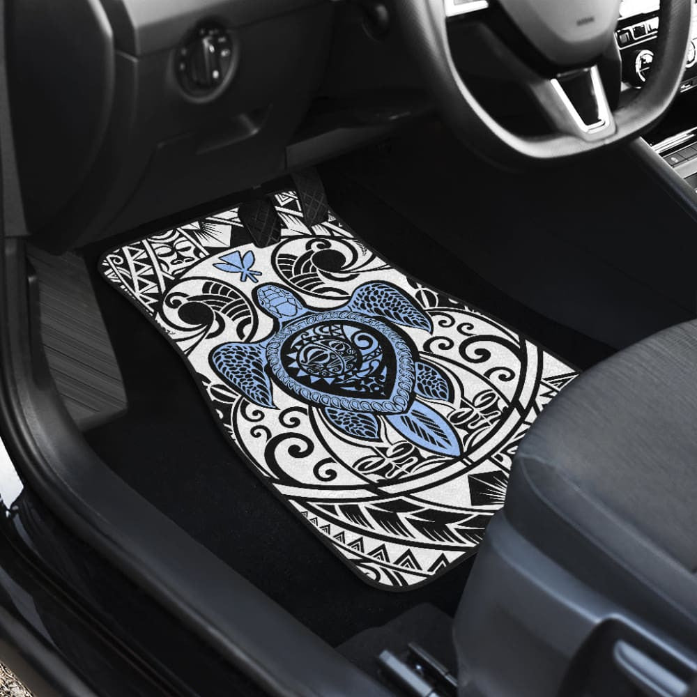 Gift Ideas Kanaka Maoli Hawaiian Polynesian Tattoo Turtle Car Floor Mats