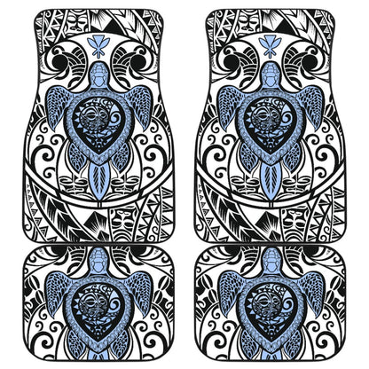 Gift Ideas Kanaka Maoli Hawaiian Polynesian Tattoo Turtle Car Floor Mats