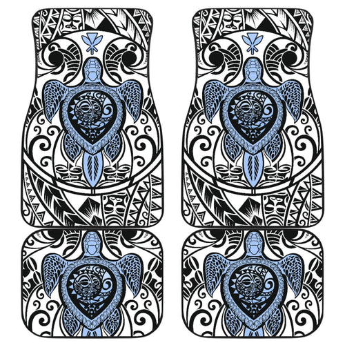 Gift Ideas Kanaka Maoli Hawaiian Polynesian Tattoo Turtle Car Floor Mats
