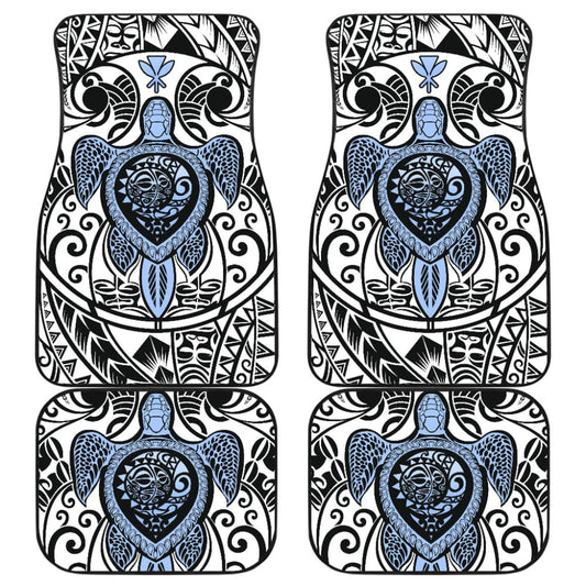 Gift Ideas Kanaka Maoli Hawaiian Polynesian Tattoo Turtle Car Floor Mats