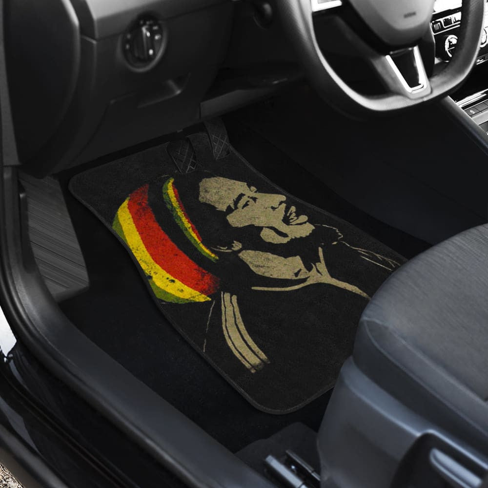 Bob Marley One Love Jamaica Reggae Car Floor Mats Custom