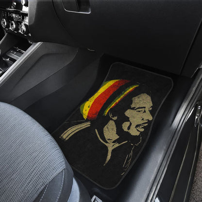 Bob Marley One Love Jamaica Reggae Car Floor Mats Custom