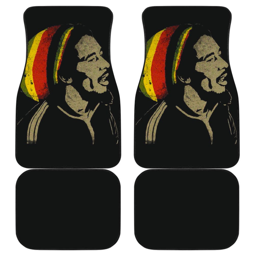 Bob Marley One Love Jamaica Reggae Car Floor Mats Custom