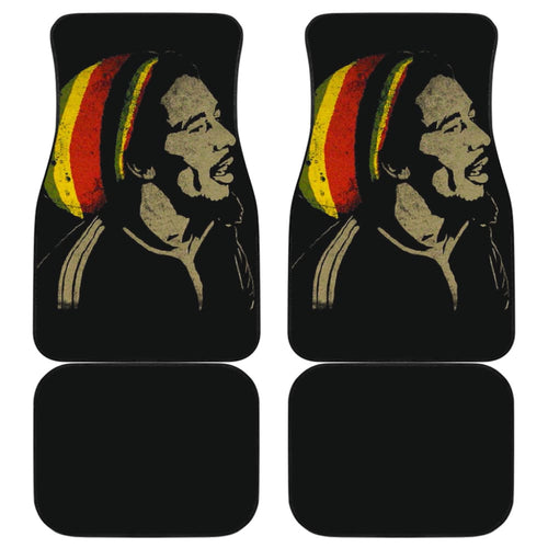 Bob Marley One Love Jamaica Reggae Car Floor Mats Custom