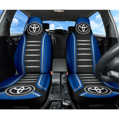 Blue Toyota Amazing Style Car Seat Covers Custom