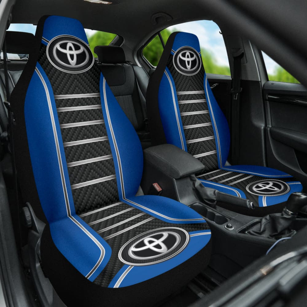 Blue Toyota Amazing Style Car Seat Covers Custom