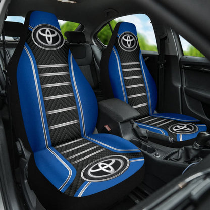 Blue Toyota Amazing Style Car Seat Covers Custom