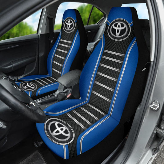 Blue Toyota Amazing Style Car Seat Covers Custom