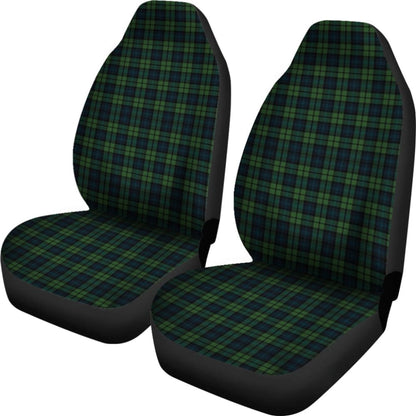 Black Watch Plaid Tartan Car Seat Covers