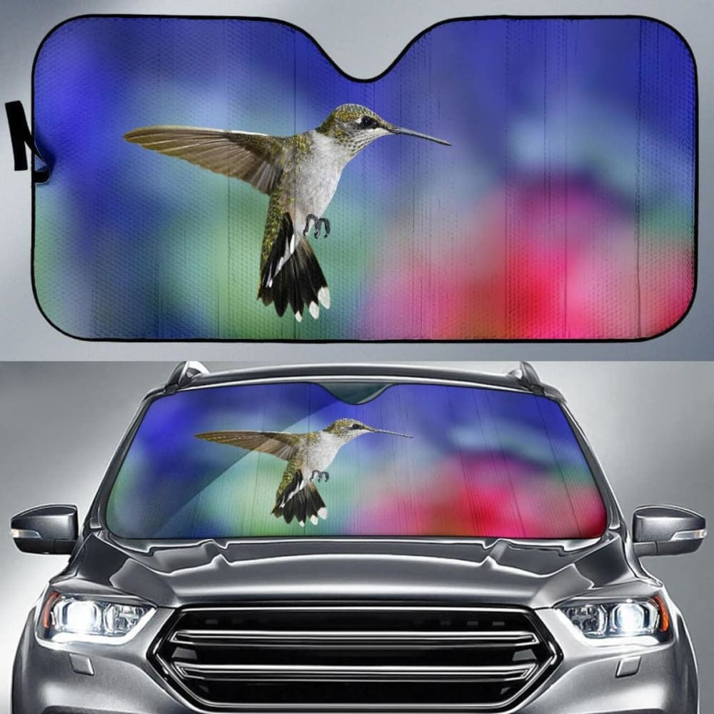 Hummingbird Car Sun Shade