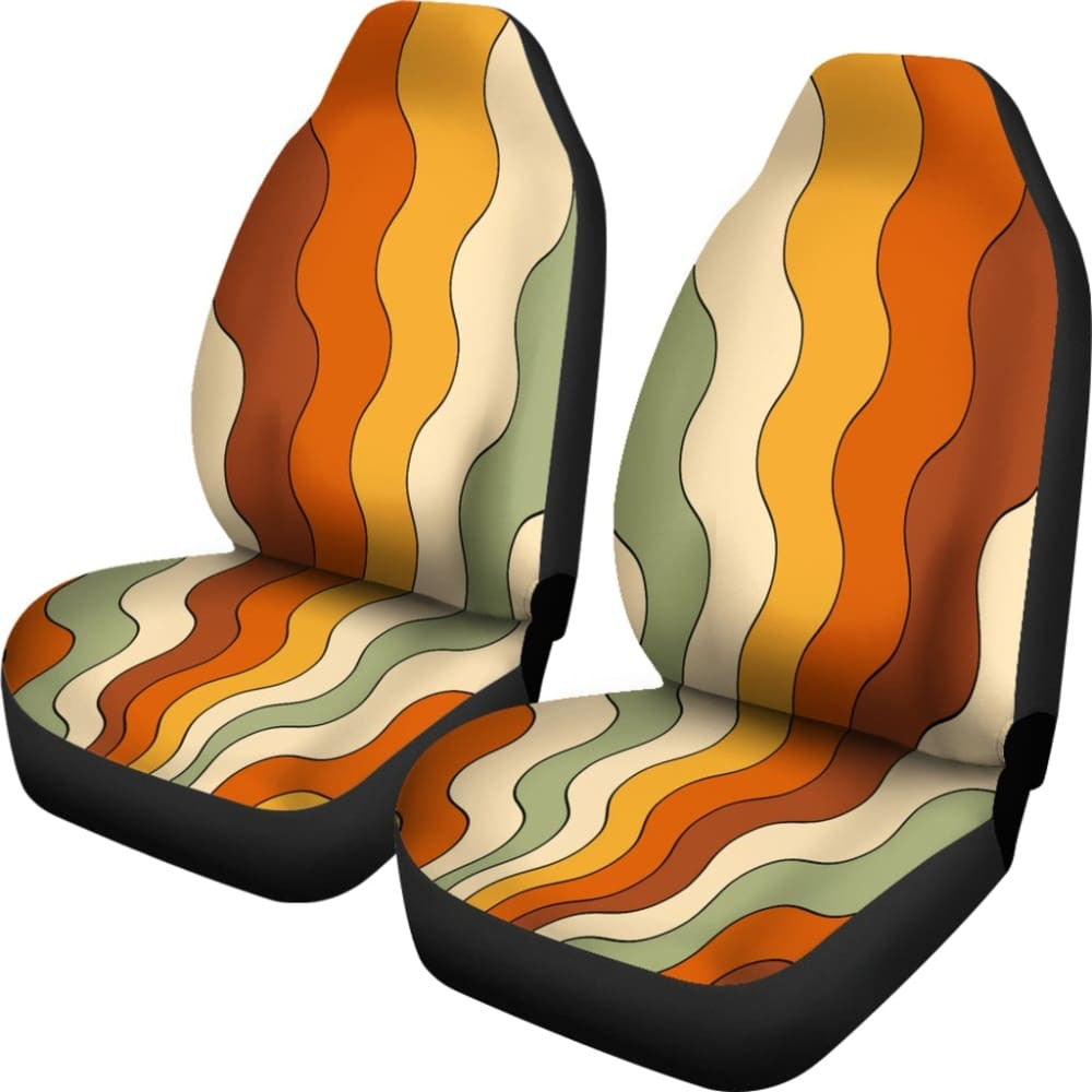 Retro Tight Vibes Car Seat Covers
